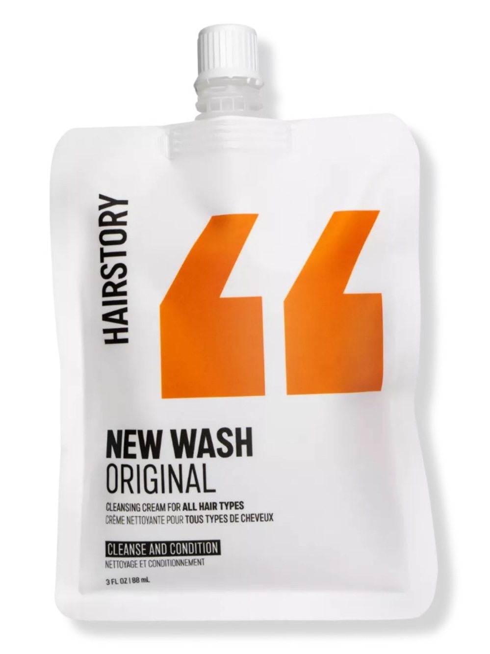 Hairstory New Wash Original Cleansing & Conditioning Cream 3oz BRAND NEW/SEALED